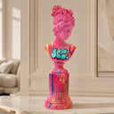Venüs Heykeli | Pembe YES! Graffiti Pop Art Büst