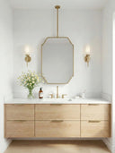 Verve Pirinç Detaylı Ayna