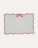 Viena Amerikan Servis-Amerikan Servis-Mariaida Home-Beyaz/Kırmızı-NowShopFun
