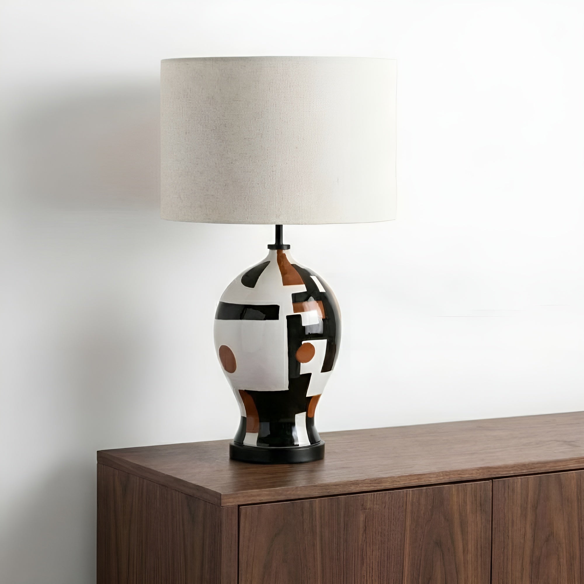 Vienna El Yapımı Seramik Abajur-Abajur-Pinot Interior-NowShopFun