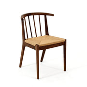 Viking İp Örgülü Sandalye | Ceviz