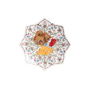 Villa Seville Dilimli Kenar Yan Servis Ve Kokteyl Tabağı 4lü Set Şambre Mavi-Juliska Sofra-Juliska-NowShopFun
