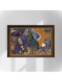 Vincent van Gogh - Etten Bahçesinin Anısı Fine Art Baskı