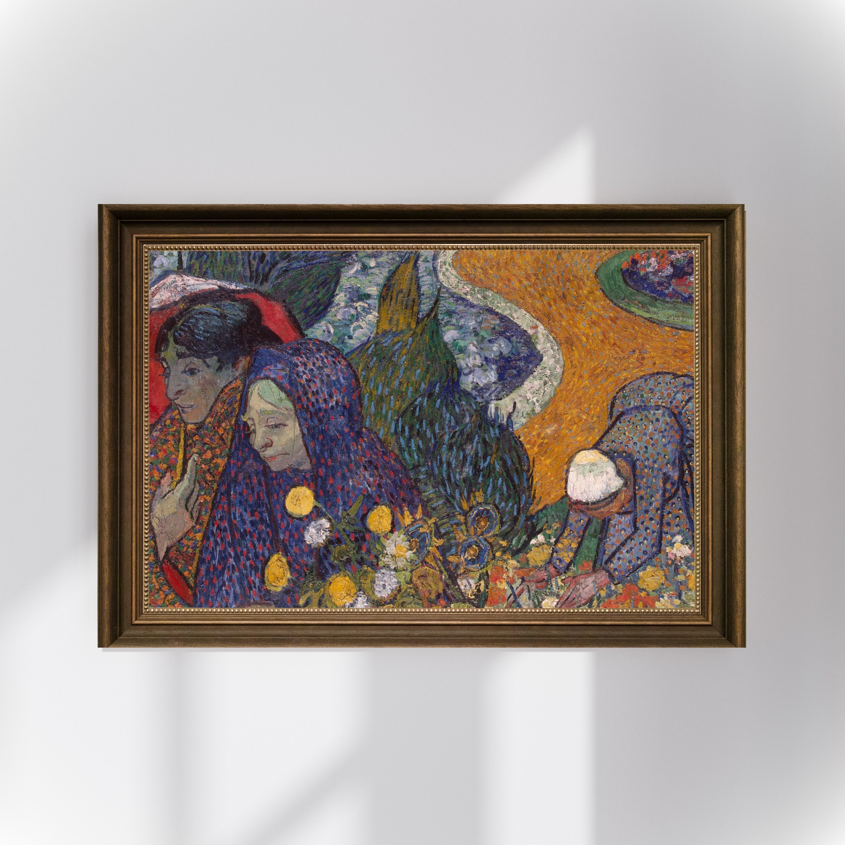 Vincent van Gogh - Etten Bahçesinin Anısı poster