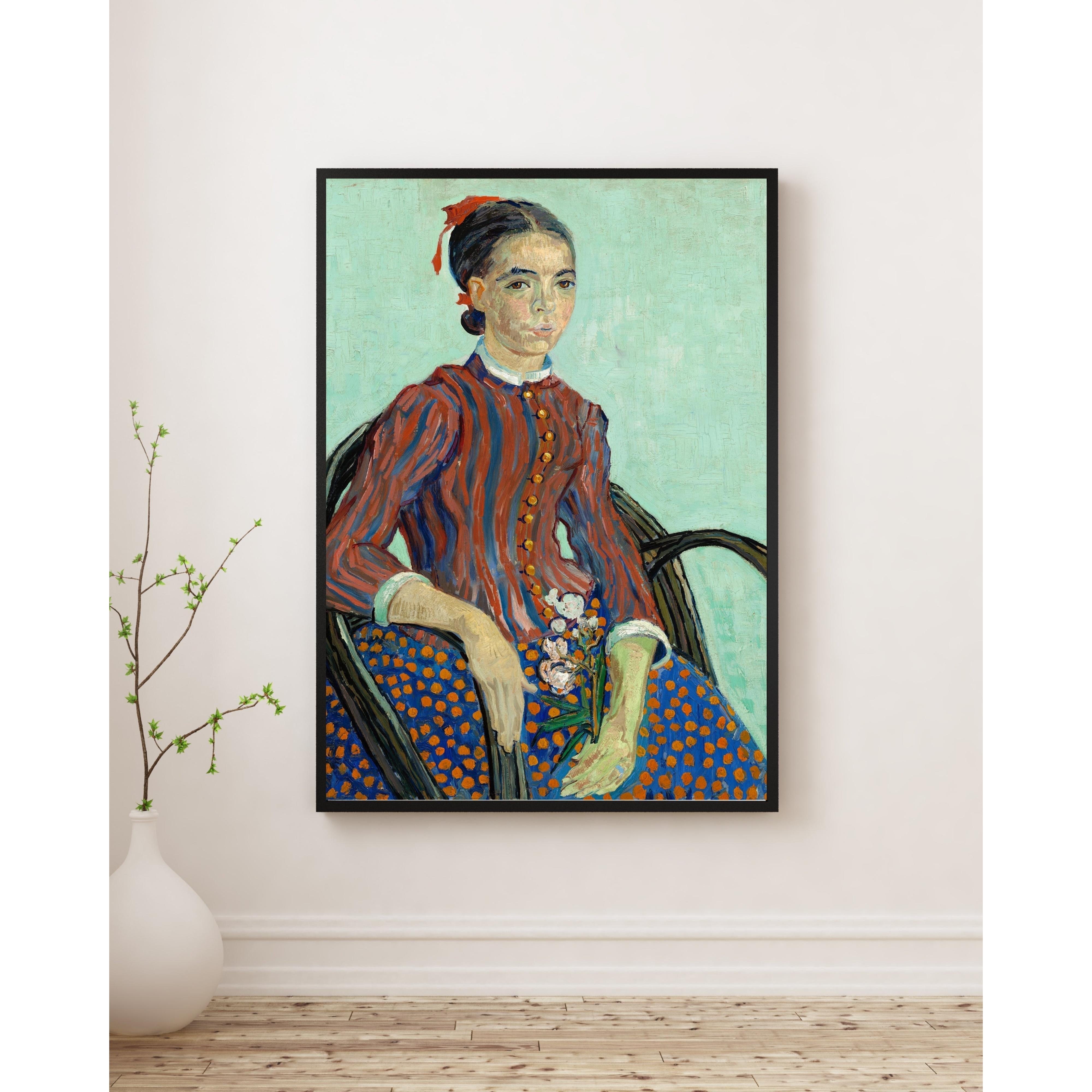 Vincent van Gogh - La Mousmé Poster