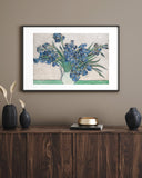 Vincent van Gogh - Süsenler Fine Art Baskı