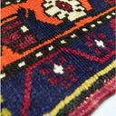 Vintage Madalyon Ve Çiçek Motifli Niğde El Dokuma Halısı 110x190 Cm