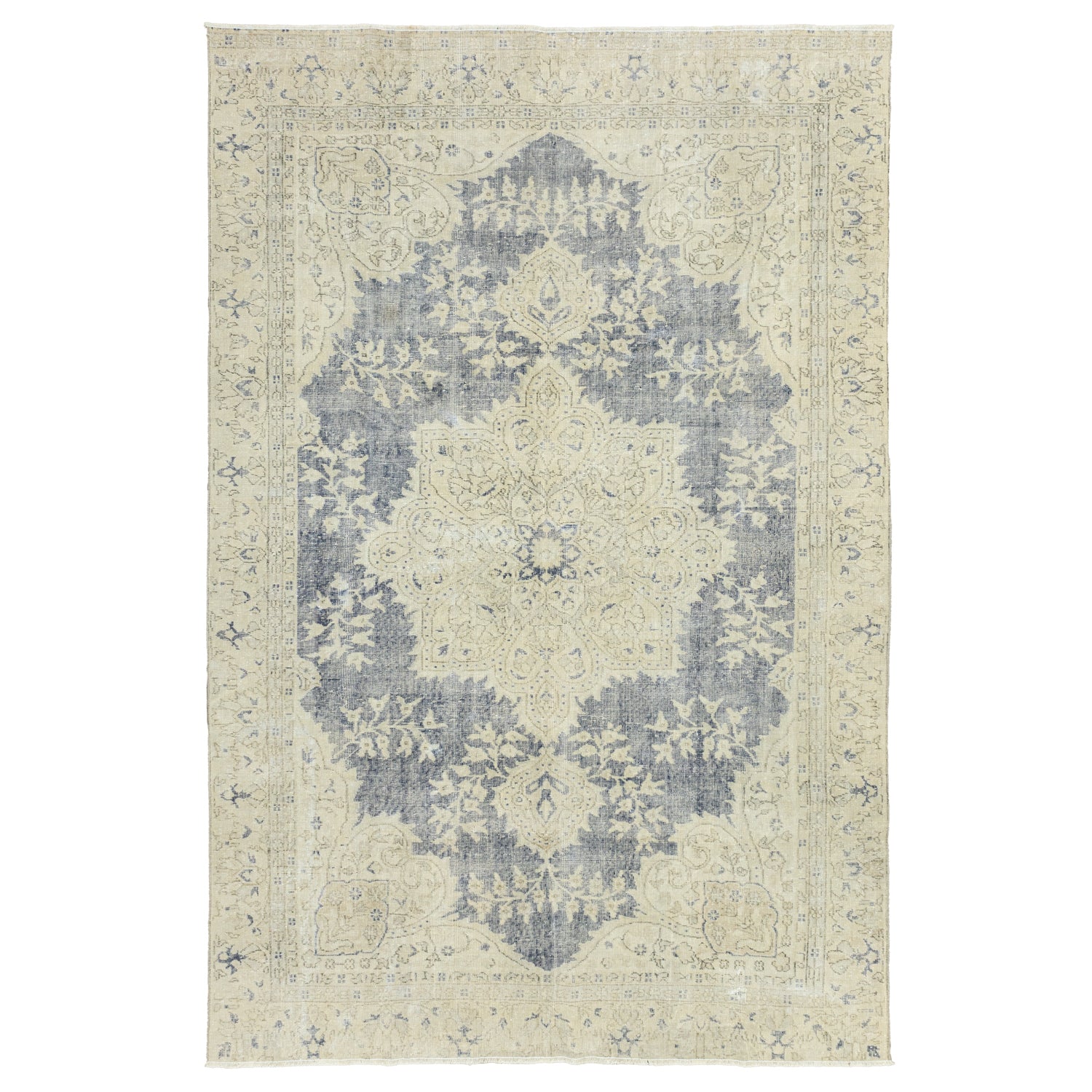 Viola Madalyon Tasarımlı El Dokuma Halı 210x314 cm