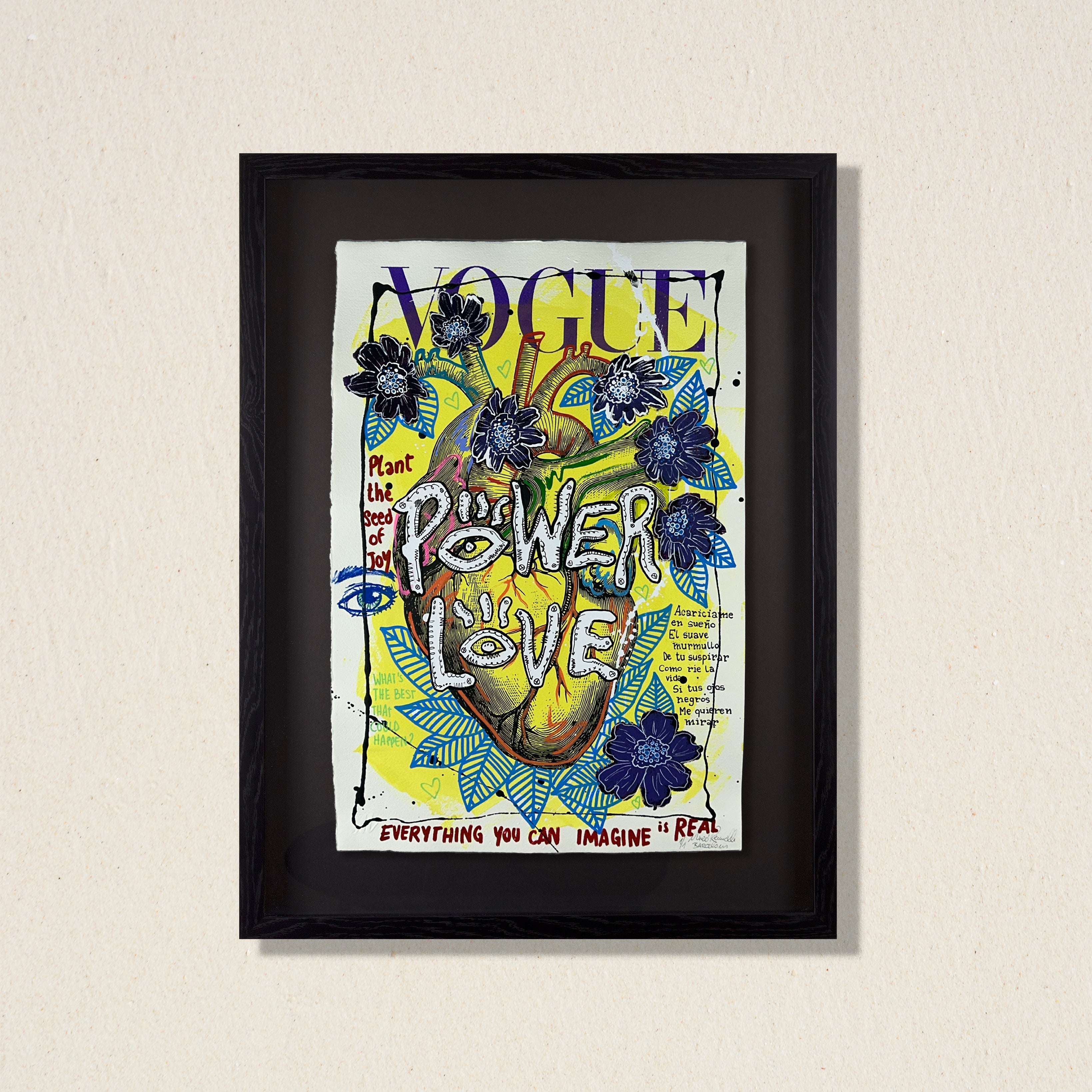 Power Love⎟Flower Tablo