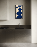 Void Form 07 | Dokulu Tablo | 50x100cm