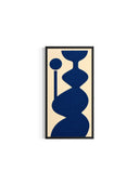 Void Form 07 | Dokulu Tablo | 50x100cm