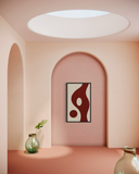 Void Form 10 | Dokulu Tablo | 60x100cm