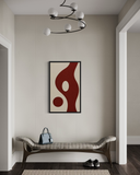 Void Form 10 | Dokulu Tablo | 60x100cm