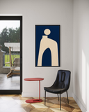 Void Form 16 | Dokulu Tablo | 70x120cm