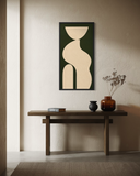 Void Form 17 | Dokulu Tablo | 60x120cm