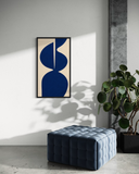 Void Form 20 | Dokulu Tablo | 60x110cm