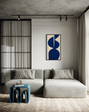 Void Form 20 | Dokulu Tablo | 60x110cm