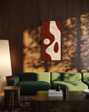 Void Form 23 | Dokulu Tablo | 60x120cm