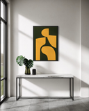 Void Form 24 | Dokulu Tablo | 70x100cm