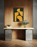 Void Form 24 | Dokulu Tablo | 70x100cm