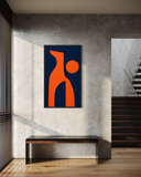 Void Form 25 | Dokulu Tablo | 70x120cm