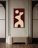 Void Form 26 | Dokulu Tablo | 60x110cm
