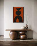 Void Form 27 | Dokulu Tablo | 70x110cm