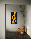 Void Form 29 | Dokulu Tablo | 60x120cm