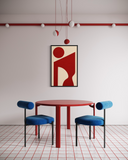 Void Form 30 | Dokulu Tablo | 70x110cm