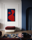 Void Form 32 | Dokulu Tablo | 70x120cm