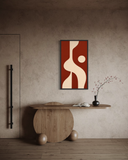 Void Form 34 | Dokulu Tablo | 60x110cm