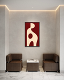 Void Form 36 | Dokulu Tablo | 70x120cm
