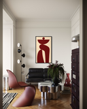 Void Form 40 | Dokulu Tablo | 70x120cm