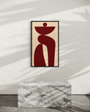 Void Form 40 | Dokulu Tablo | 70x120cm
