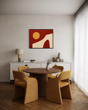 Void Form 42 | Dokulu Tablo | 100x80cm