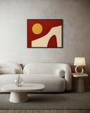 Void Form 42 | Dokulu Tablo | 100x80cm