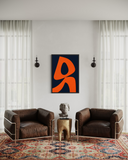 Void Form 45 | Dokulu Tablo | 70x100cm