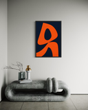 Void Form 45 | Dokulu Tablo | 70x100cm