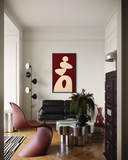Void Form 46 | Dokulu Tablo | 70x120cm