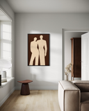 Void Form 50 | Dokulu Tablo | 80x120cm