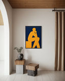 Void Form 51 | Dokulu Tablo | 70x100cm