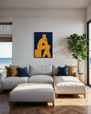 Void Form 51 | Dokulu Tablo | 70x100cm