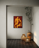 Void Form 54 | Dokulu Tablo | 70x100cm
