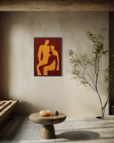 Void Form 54 | Dokulu Tablo | 70x100cm