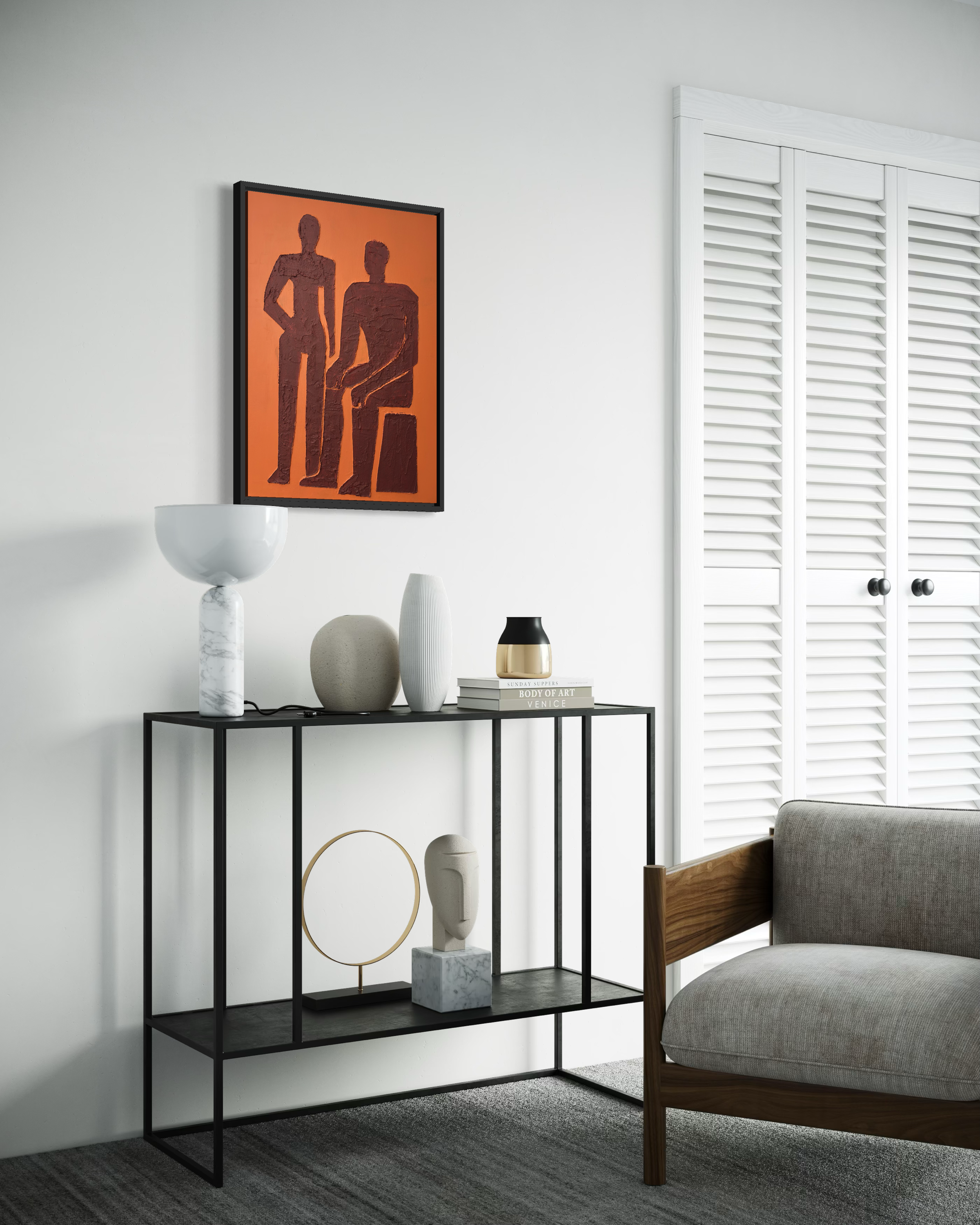 Void Form – Encounter | 50×70 cm