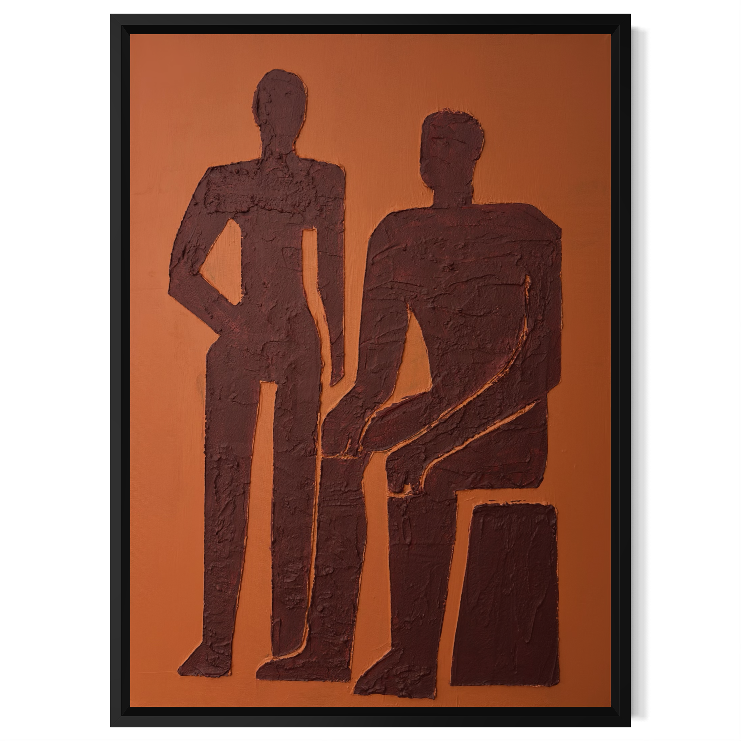 Void Form – Encounter | 50×70 cm