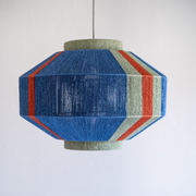WADA NO.6-PONCE STUDIO-M - Φ 50 cm x 38 cm-0.5m-White Cable - White Iron Fixture-NowShopFun