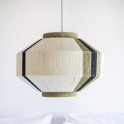WADA NO.8-PONCE STUDIO-M - Φ 50 cm x 38 cm-0.5m-White Cable - White Iron Fixture-NowShopFun