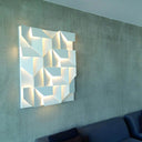 Wall Shadows Beyaz Büyük Duvar Aydınlatması-Dekoratif Aydınlatma-Nemo Lighting-NowShopFun