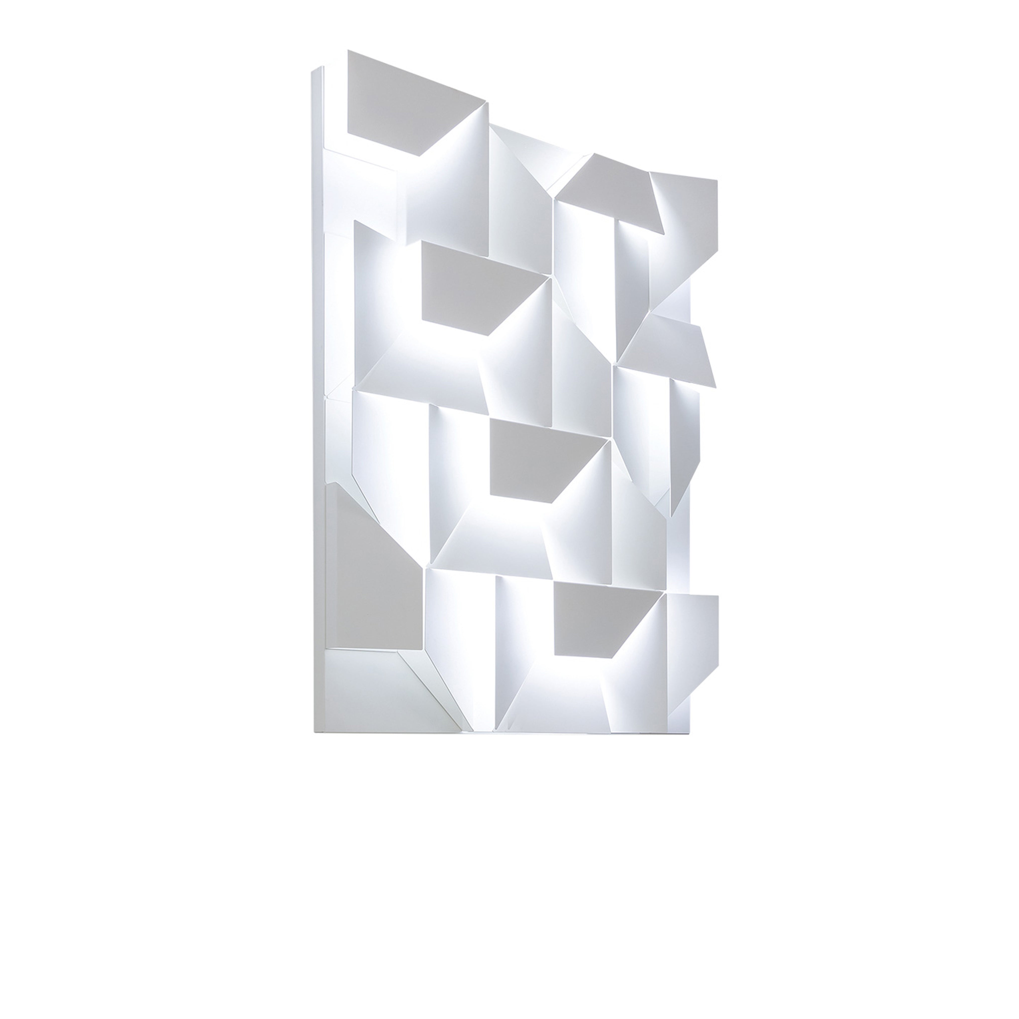 Wall Shadows Beyaz Büyük Duvar Aydınlatması-Dekoratif Aydınlatma-Nemo Lighting-NowShopFun